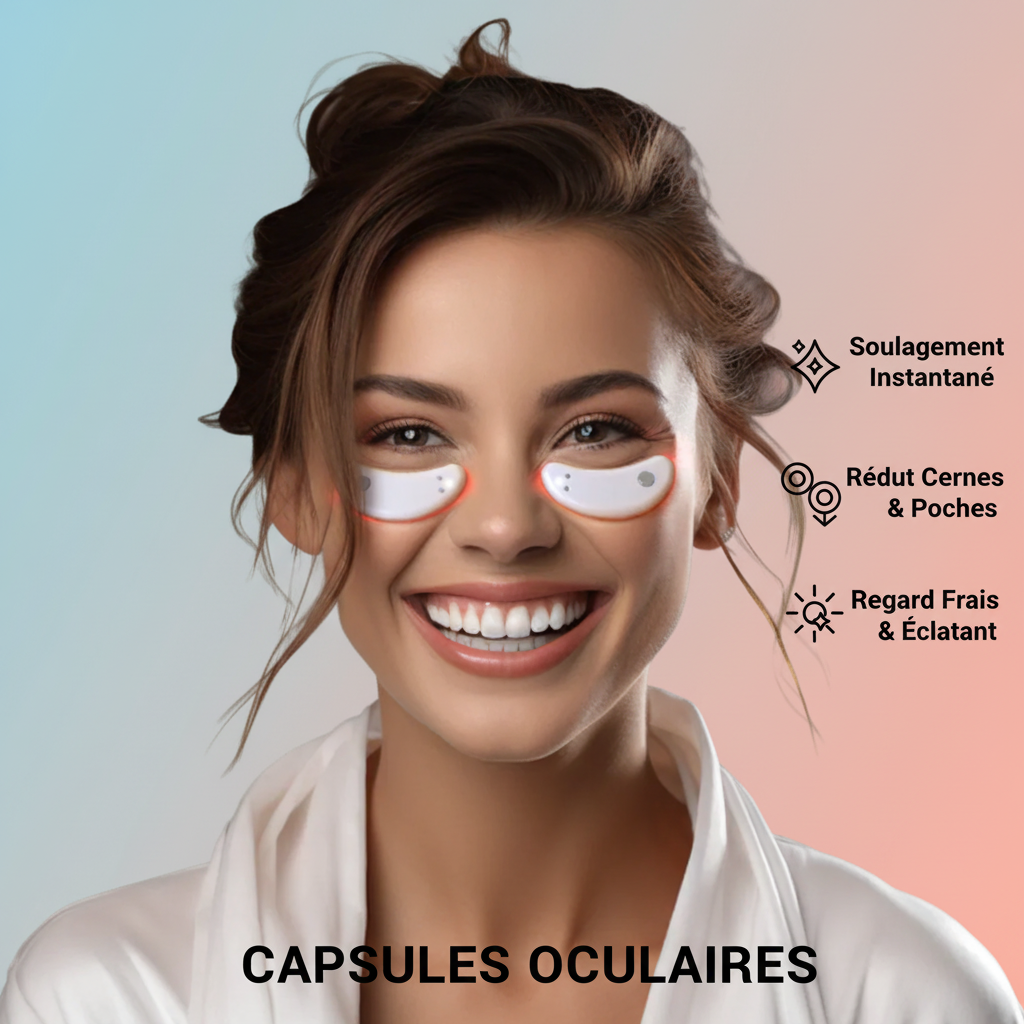 Capsules Regard Revitalisant | Le Soin Express Anti-Fatigue, Cernes et Poches